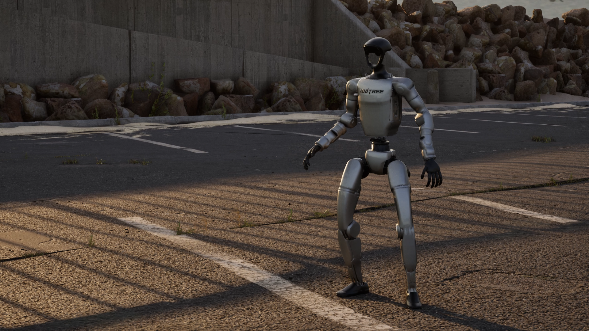URLab simulating a robot in Unreal Engine